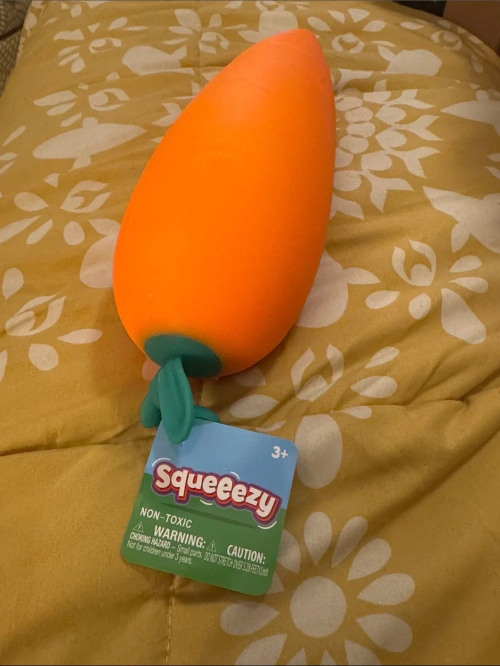 Jumbo squishy carrot